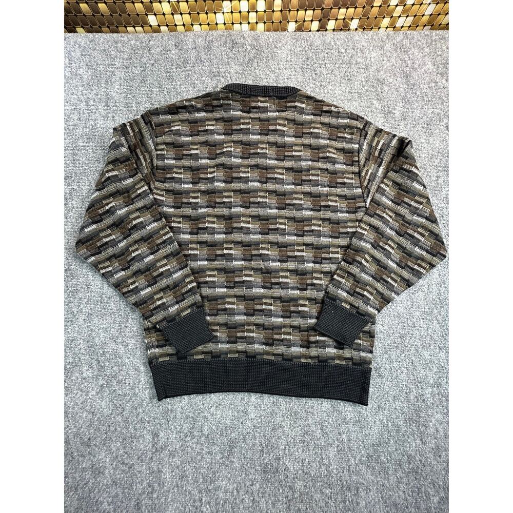 Vintage Roundtree & Yorke Sweater Men's M Deadstock Made USA 100% Cotton Knit - Picture 6 of 6